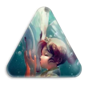 پیکسل مثلثی چیهیرو و هاکو انیمه شهر اشباح Spirited Away