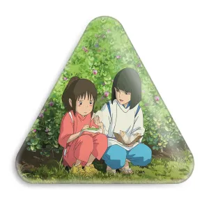 پیکسل مثلثی هاکو و چیهیرو انیمه شهر اشباح Spirited Away