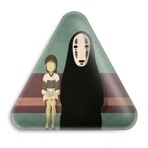 پیکسل مثلثی چیهیرو و نوفیس انیمه شهر اشباح Spirited Away