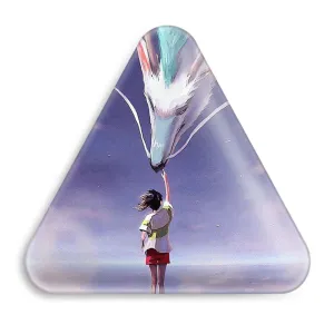 پیکسل مثلثی هاکو و چیهیرو انیمه شهر اشباح Spirited Away