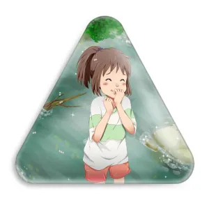 پیکسل مثلثی چیهیرو و هاکو انیمه شهر اشباح Spirited Away