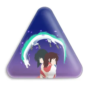 پیکسل مثلثی هاکو و چیهیرو انیمه شهر اشباح Spirited Away