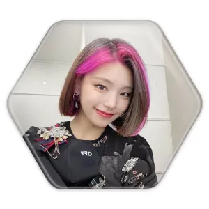 پیکسل شش ضلعی یجی گروه ایتزی ITZY