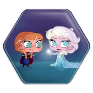 پیکسل شش ضلعی السا و آنا انیمیشن فروزن Frozen