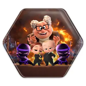 پیکسل شش ضلعی بچه رئیس Boss Baby