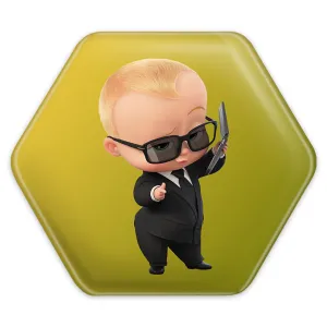 پیکسل شش ضلعی بچه رئیس Boss Baby
