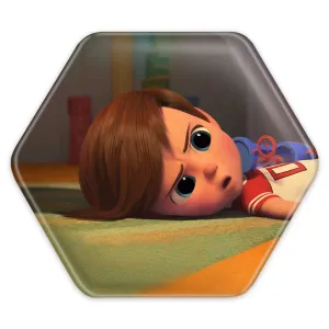 پیکسل شش ضلعی بچه رئیس Boss Baby
