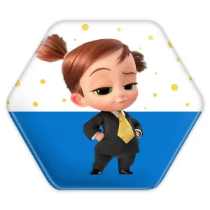 پیکسل شش ضلعی بچه رئیس Boss Baby
