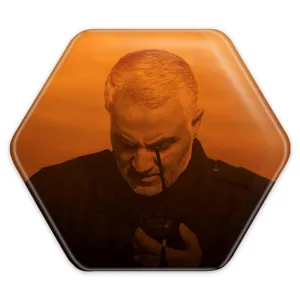 پیکسل شش ضلعی سردار قاسم سلیمانی