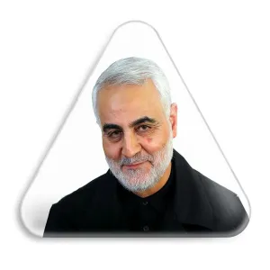 پیکسل مثلثی سردار قاسم سلیمانی