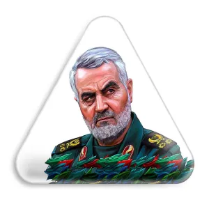 پیکسل مثلثی سردار قاسم سلیمانی