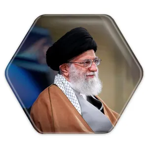 پیکسل شش ضلعی تصویر رهبر