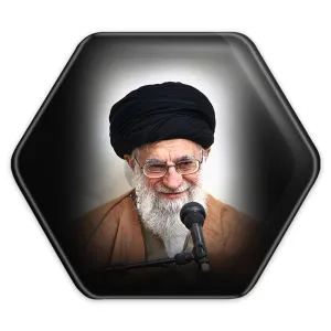پیکسل شش ضلعی تصویر رهبر