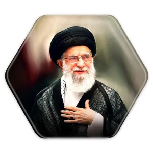 پیکسل شش ضلعی تصویر رهبر