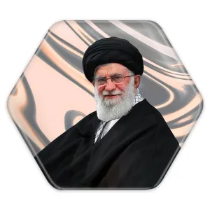 پیکسل شش ضلعی تصویر رهبر