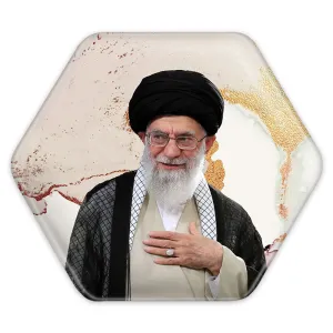پیکسل شش ضلعی تصویر رهبر