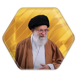 پیکسل شش ضلعی تصویر رهبر