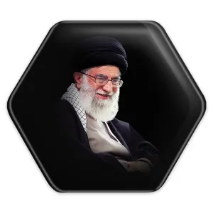 پیکسل شش ضلعی تصویر رهبر