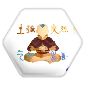 پیکسل شش ضلعی آواتار انیمه آواتار Avatar