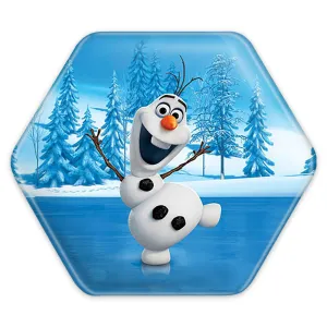 پیکسل شش ضلعی السا و آنا انیمیشن فروزن Frozen