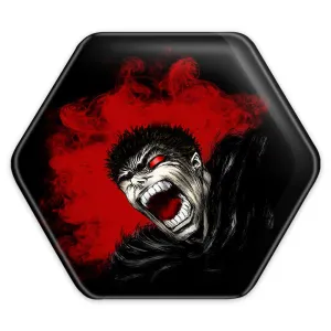 پیکسل شش ضلعی گاتس انیمه برزرک Berserk