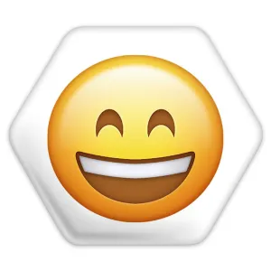 پیکسل شش ضلعی ایموجی Emoji