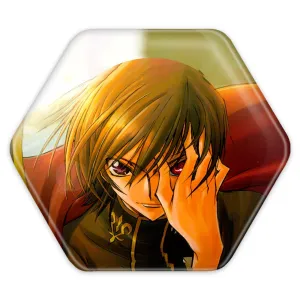 پیکسل شش ضلعی لولوش وی بریتانیا انیمه Code Geass مد