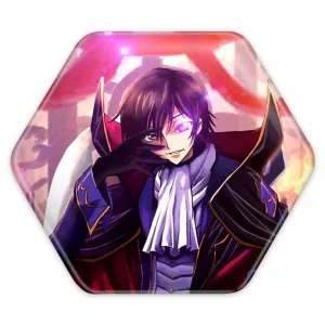 پیکسل شش ضلعی لولوش وی بریتانیا انیمه کد گیاس Code Geass