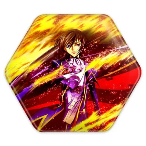 پیکسل شش ضلعی لولوش وی بریتانیا انیمه کد گیاس Code Geass
