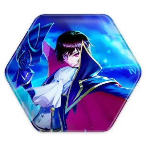 پیکسل شش ضلعی لولوش وی بریتانیا انیمه کد گیاس Code Geass