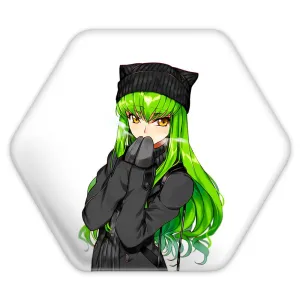 پیکسل شش ضلعی C.C سی سی انیمه کد گیاس Code Geass