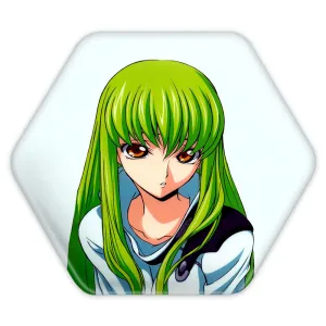 پیکسل شش ضلعی C.C سی سی انیمه کد گیاس Code Geass