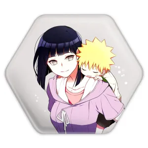 پیکسل شش ضلعی ناروتو و هیناتا انیمه بوروتو Boruto