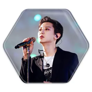 پیکسل شش ضلعی پارک چانیول گروه اکسو EXO