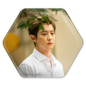 پیکسل شش ضلعی پارک چانیول گروه اکسو EXO