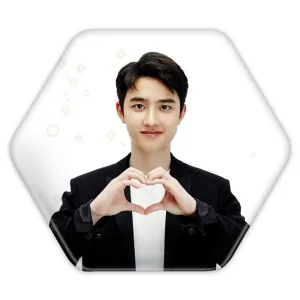 پیکسل شش ضلعی دی او گروه اکسو EXO