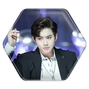 پیکسل شش ضلعی سوهو گروه اکسو EXO