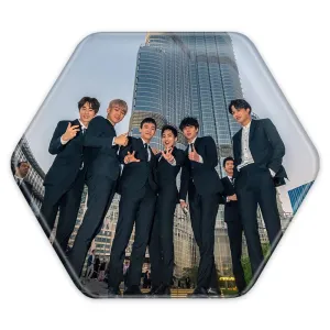 پیکسل شش ضلعی گروه اکسو EXO