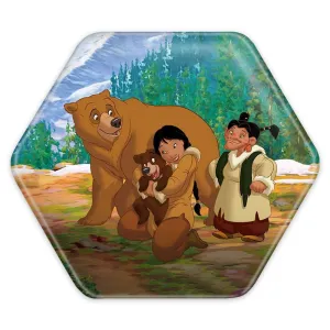 پیکسل شش ضلعی انیمیشن خرس برادر Brother Bear