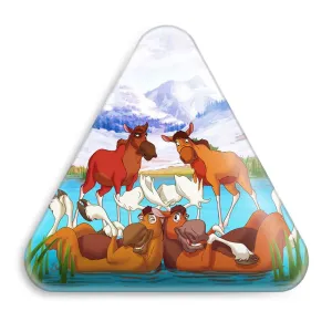 پیکسل مثلثی انیمیشن خرس برادر Brother Bear