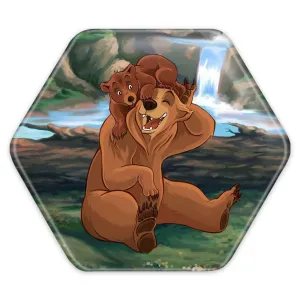 پیکسل شش ضلعی انیمیشن خرس برادر Brother Bear