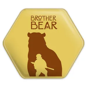 پیکسل شش ضلعی انیمیشن خرس برادر Brother Bear
