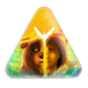 پیکسل مثلثی انیمیشن خرس برادر Brother Bear