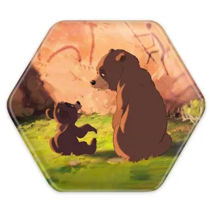 پیکسل شش ضلعی انیمیشن خرس برادر Brother Bear