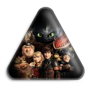 پیکسل مثلثی اژدها سواران DreamWorks Dragons