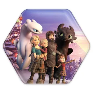 پیکسل شش ضلعی اژدها سواران DreamWorks Dragons