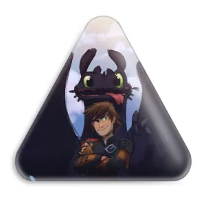 پیکسل مثلثی اژدها سواران DreamWorks Dragons