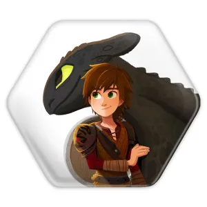 پیکسل شش ضلعی اژدها سواران DreamWorks Dragons
