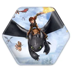 پیکسل شش ضلعی اژدها سواران DreamWorks Dragons