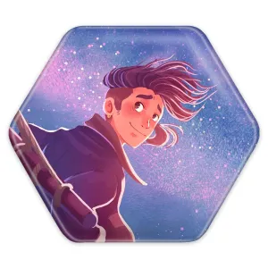 پیکسل شش ضلعی انیمیشن سیاره گنج Treasure Planet